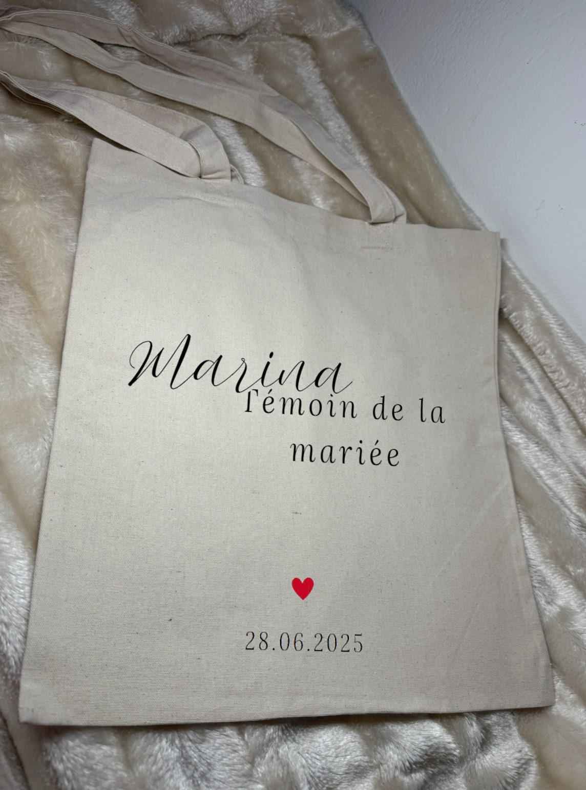 Tote bag collection mariage